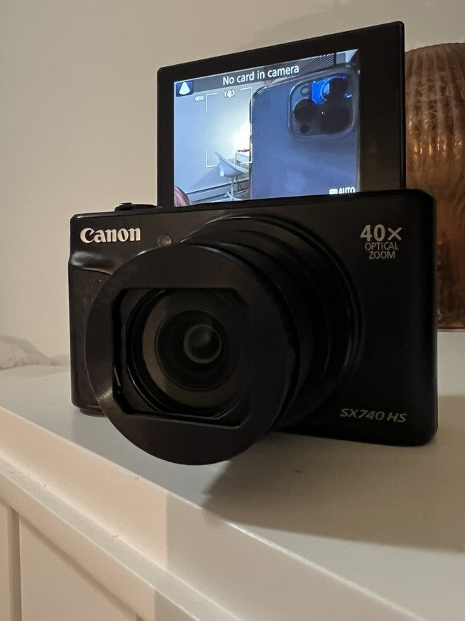 Canon PowerShot SX740 HS 20.3MP Digital Camera Black