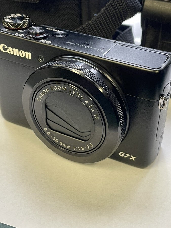 Canon PowerShot G7X 20.2MP Compact Digital Camera Black