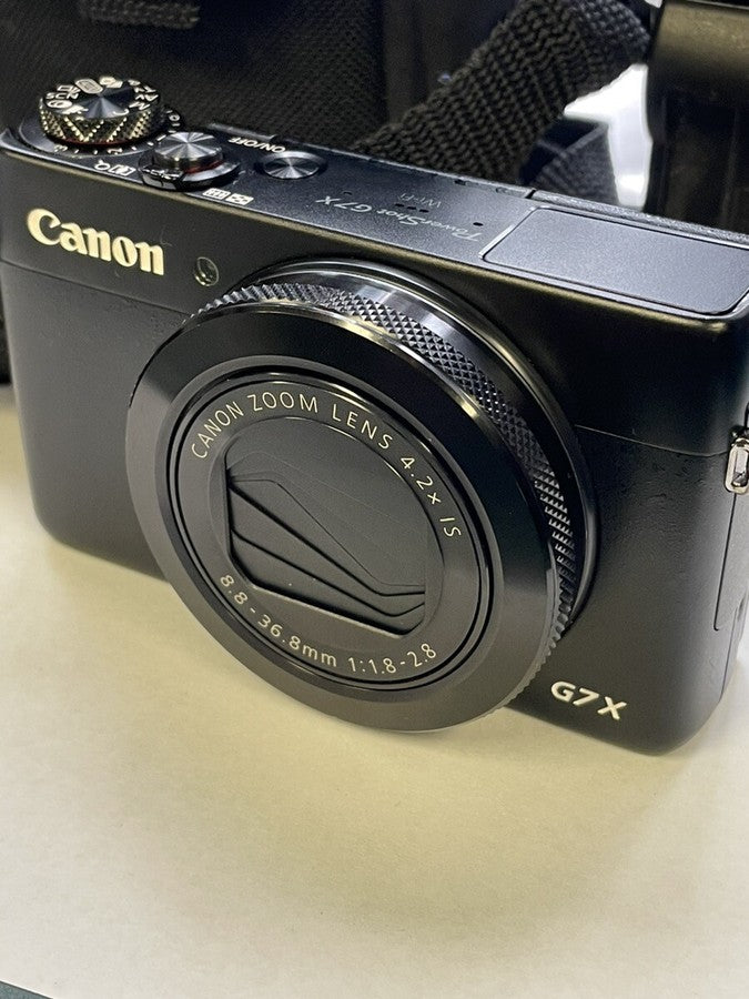 Canon PowerShot G7X 20.2MP Compact Digital Camera Black