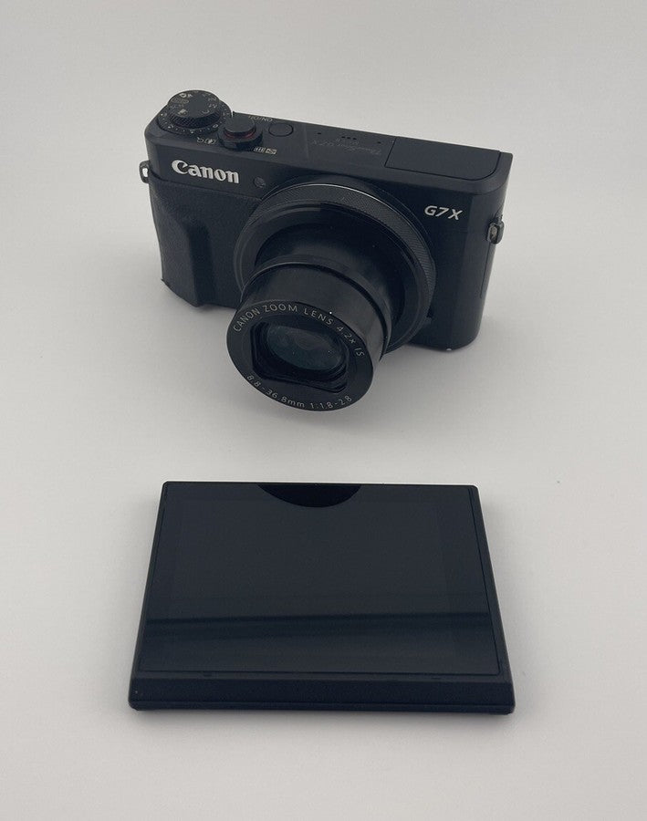 Canon PowerShot G7X Mark II 20.1MP Compact Digital Camera Black