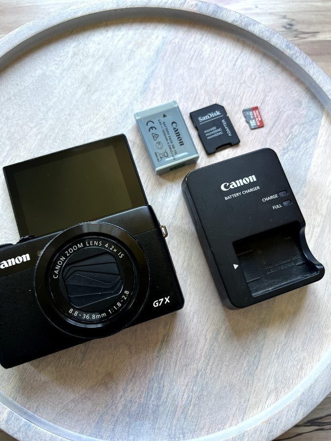 Canon PowerShot G7 X Mark I 20.2MP Digital Camera Black