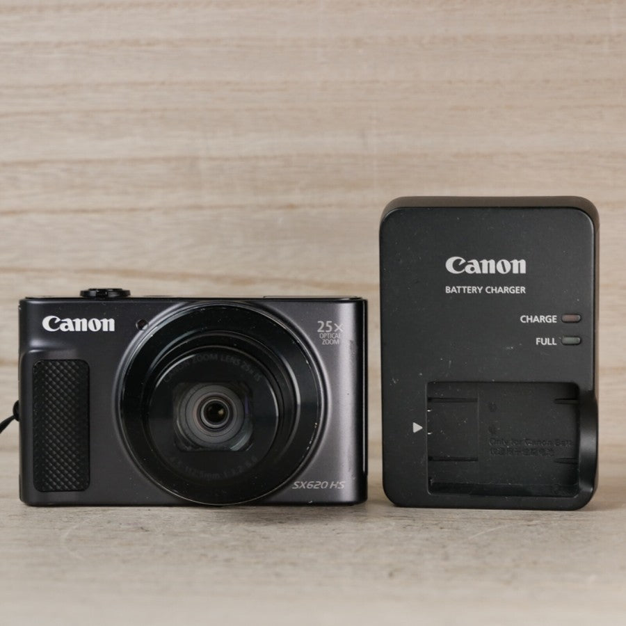 Canon PowerShot SX620 HS 20.2MP Compact Digital Camera Black