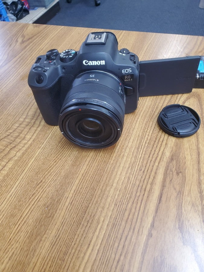 Canon EOS R6 Mark II 24.2MP Full-Frame Mirrorless Camera with 35mm Lens