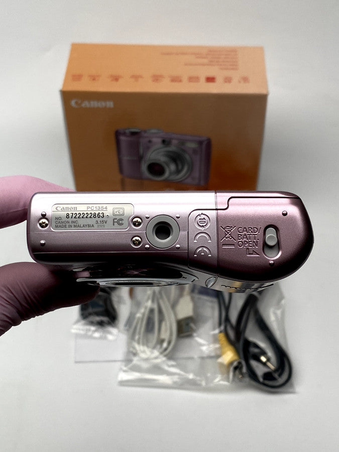 Canon PowerShot A1100 IS 12.1 MP Digital Camera Pink Mint