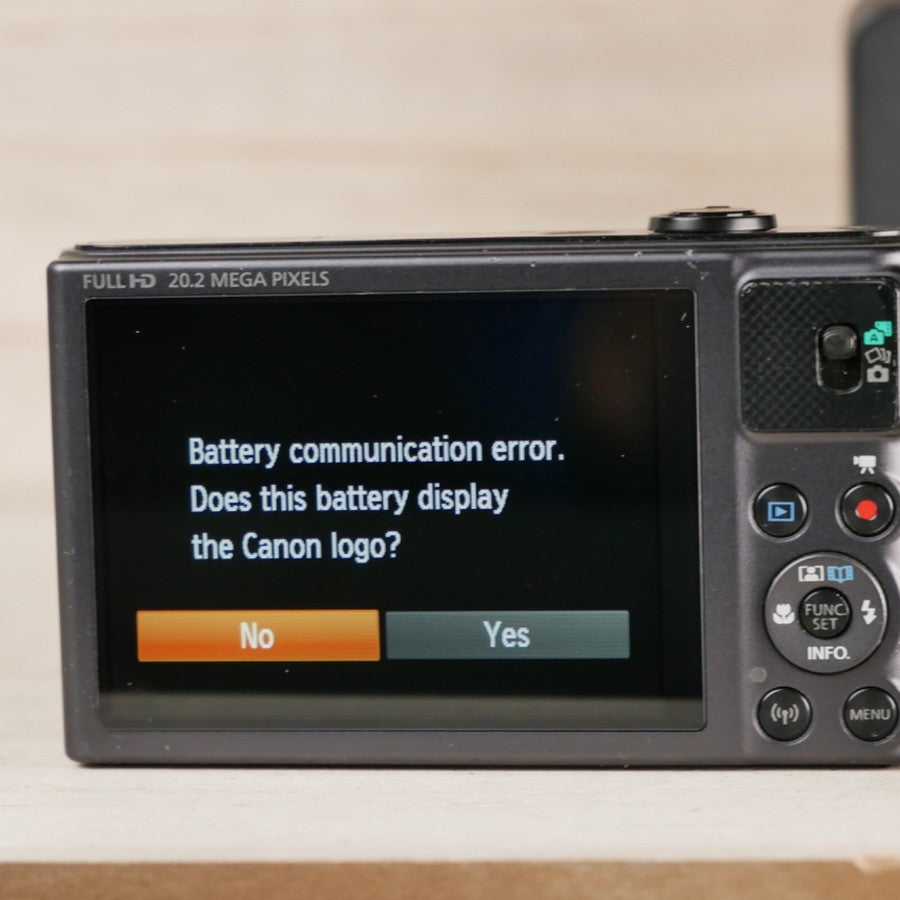 Canon PowerShot SX620 HS 20.2MP Compact Digital Camera Black