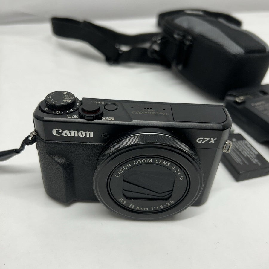 Canon PowerShot G7 X Mark II 20.1MP Compact Camera Black