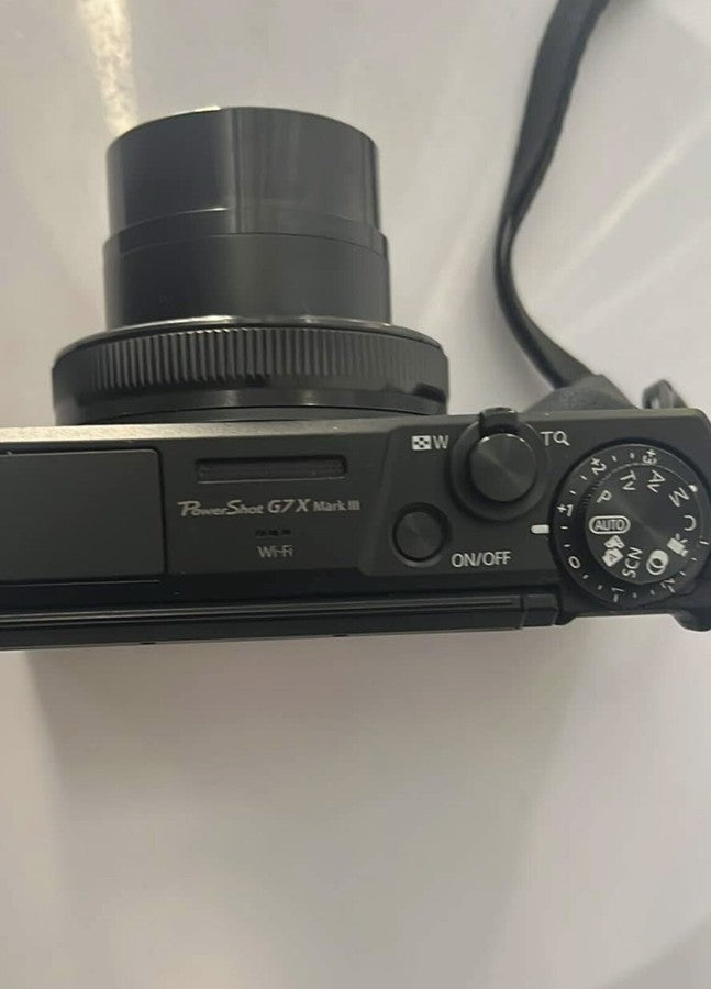 Canon PowerShot G7 X Mark III 20.1MP Digital Camera Black
