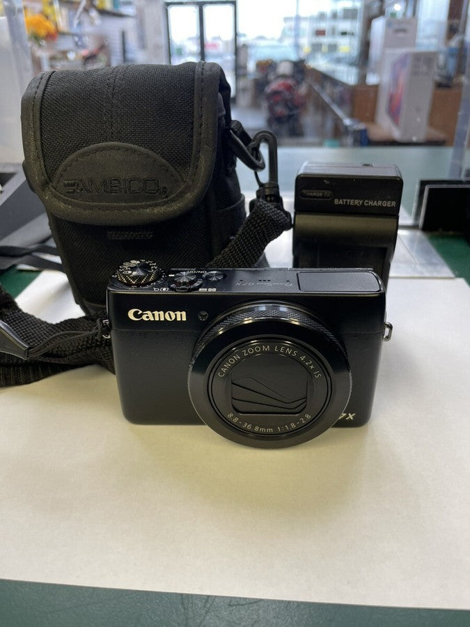 Canon PowerShot G7X 20.2MP Compact Digital Camera Black