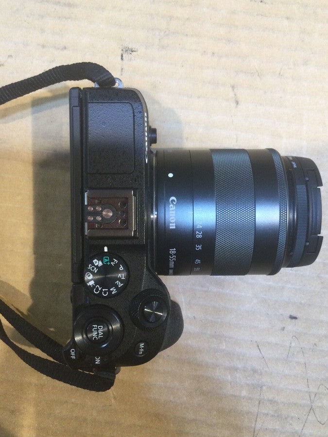 Canon EOS M6 Mark II 32.5MP Mirrorless Camera with 18-55mm Lens