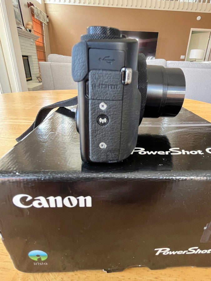 Canon PowerShot G7X Mark II 20.1MP Compact Digital Camera Black