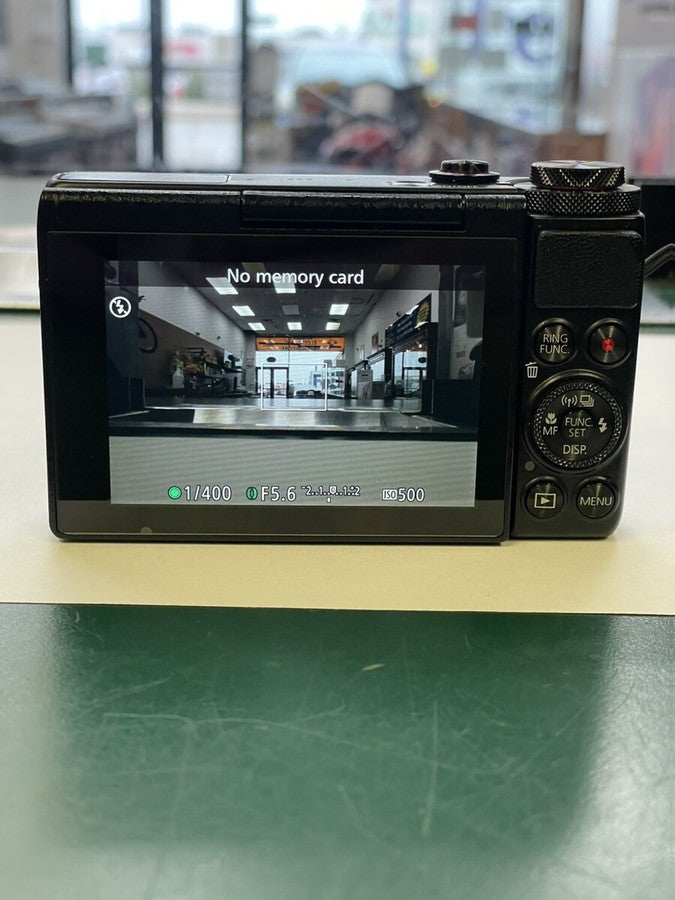 Canon PowerShot G7X 20.2MP Compact Digital Camera Black