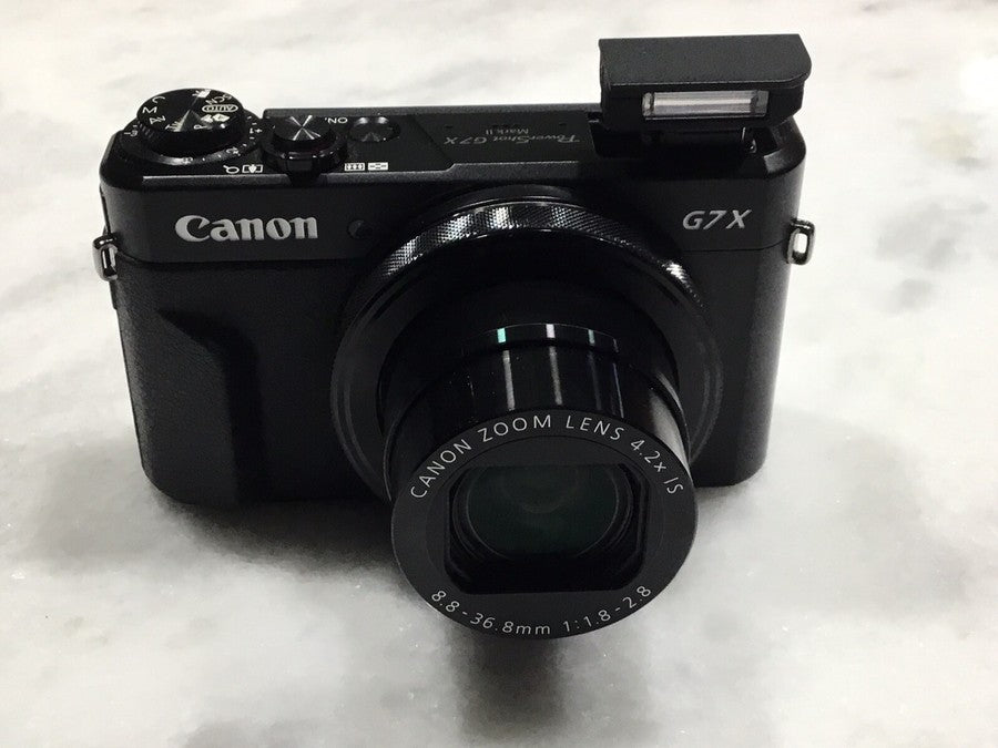 Canon PowerShot G7 X Mark II 20.1MP Compact Digital Camera Black
