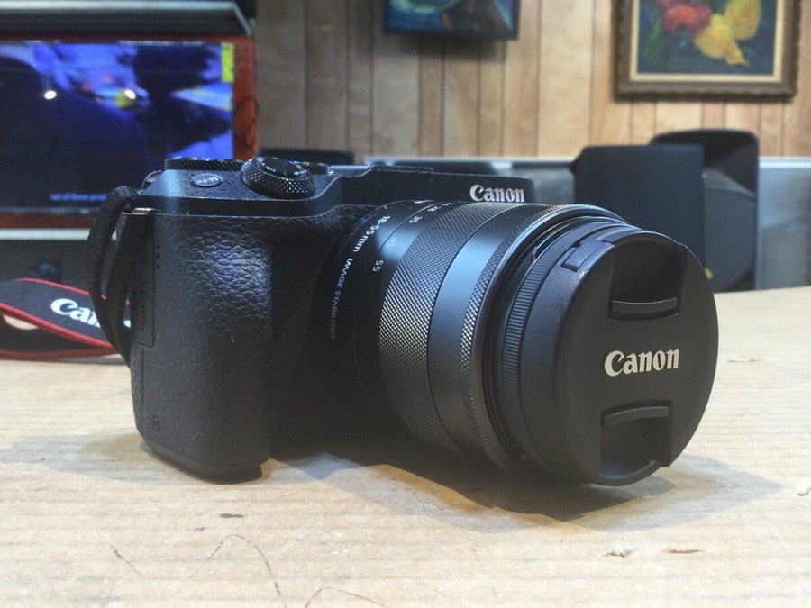 Canon EOS M6 Mark II 32.5MP Mirrorless Camera with 18-55mm Lens